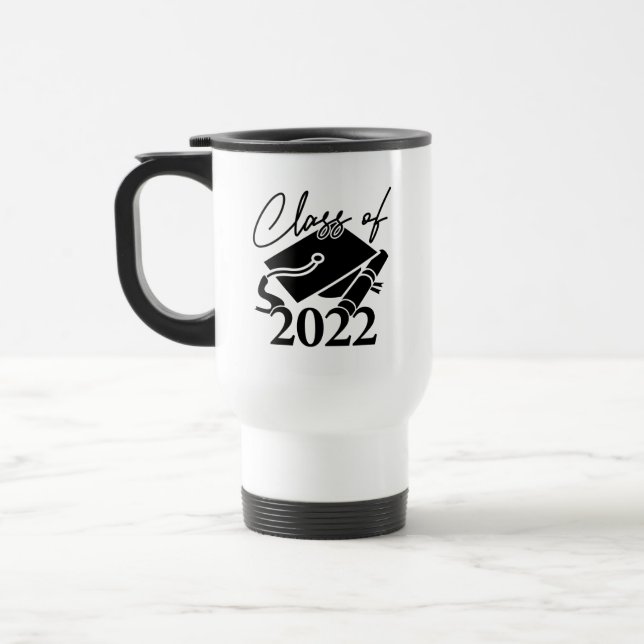 Taza De Viaje Graduación de la Escuela Superior de 2022 (Izquierda)