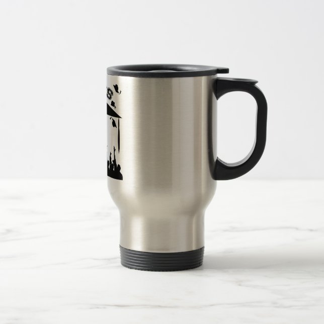 Taza De Viaje Graduación personalizado (Derecha)