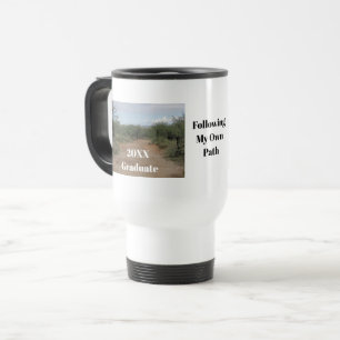 Taza De Viaje Graduación Seguir el camino propio de graduación d