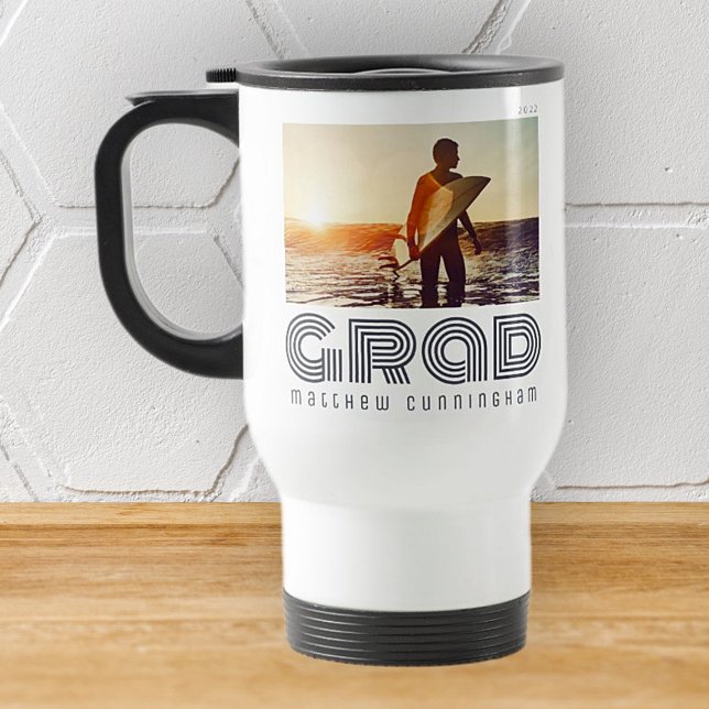 Taza De Viaje Graduado 20XX Retro Guay Sencillo Año de Grado (Subido por el creador)