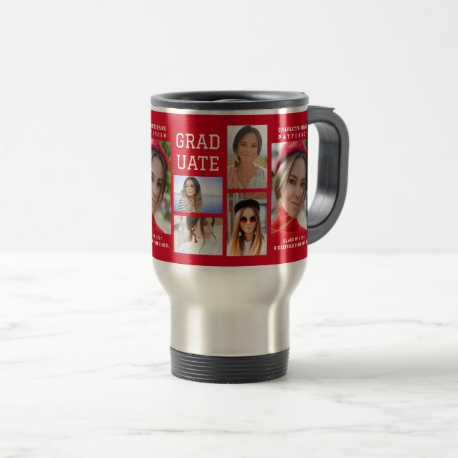 Taza De Viaje Graduado de guiones modernos y multifotografía (Anverso derecho)