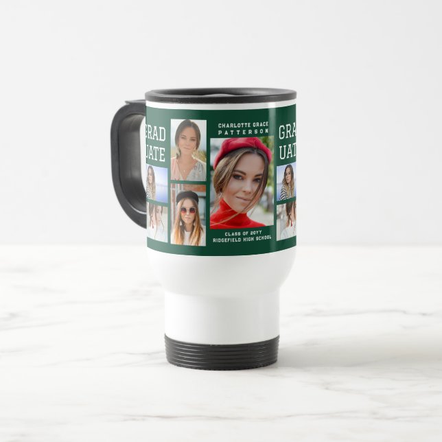 Taza De Viaje Graduado de guiones modernos y multifotografía (Anverso izquierdo)