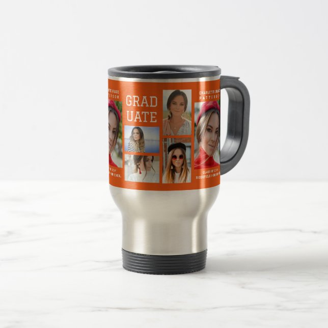 Taza De Viaje Graduado de guiones modernos y multifotografía (Anverso derecho)