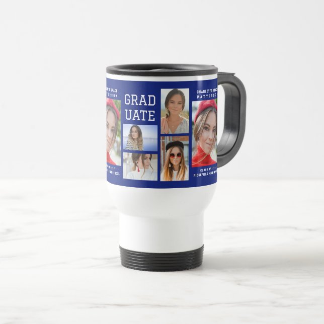 Taza De Viaje Graduado de guiones modernos y multifotografía (Anverso derecho)