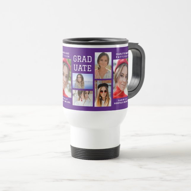 Taza De Viaje Graduado de guiones modernos y multifotografía (Anverso derecho)