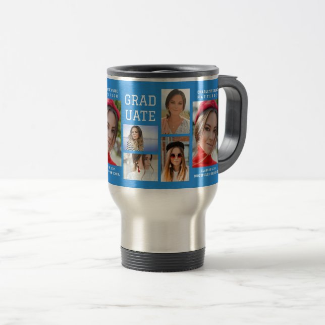 Taza De Viaje Graduado de guiones modernos y multifotografía (Anverso derecho)