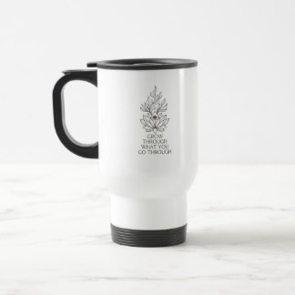 Taza de viaje gráfica inspiradora