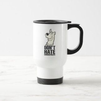 Taza De Viaje Gráfico de Scooby-Doo "No odies, felicito"
