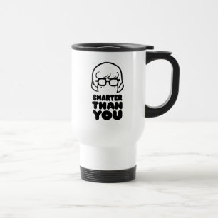 Taza De Viaje Gráfico de Velma "más inteligente que tú"