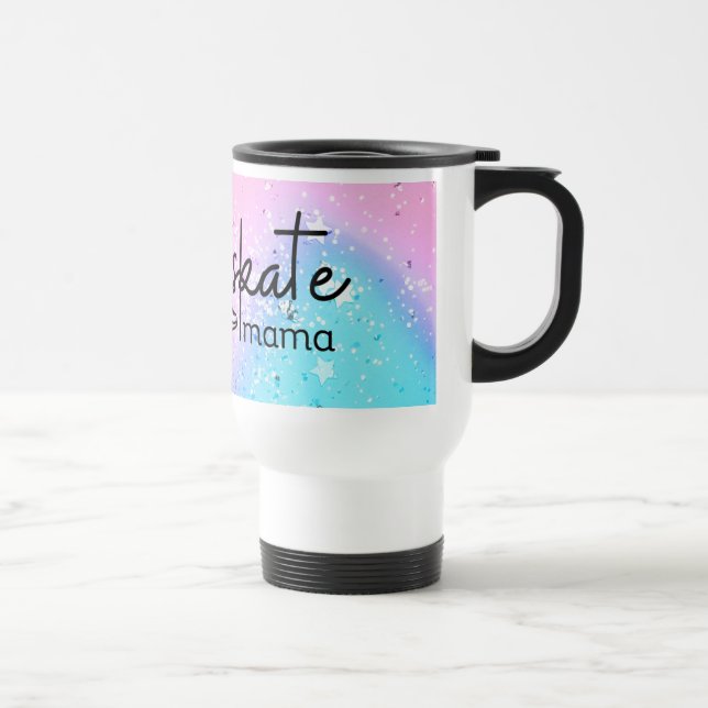 Taza De Viaje Gráfico Skate Mama Travel Mug (Derecha)