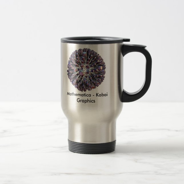 Taza De Viaje Gráficos de Mathematica - de Kabai (Derecha)