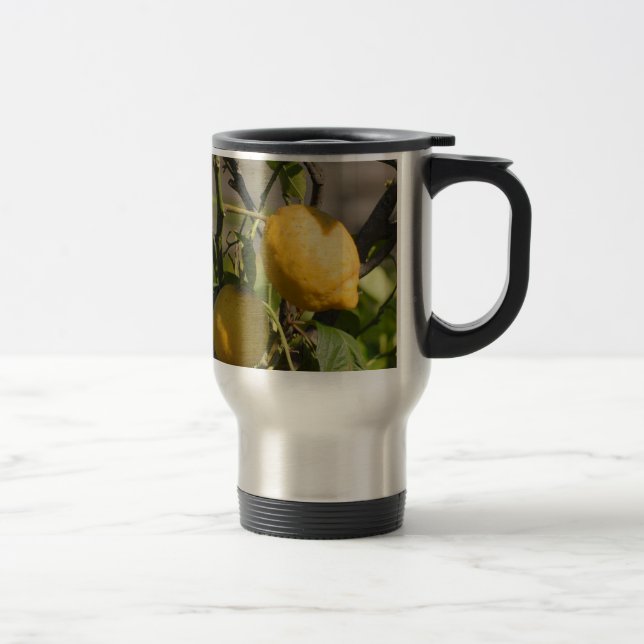 Taza De Viaje Gráficos limones españoles (Derecha)