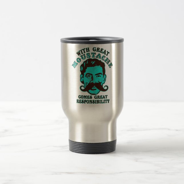 Taza De Viaje Gran bigote (Centro)