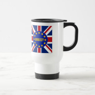 Taza De Viaje Gran Bretaña Mug Bandera Brexit de la UE