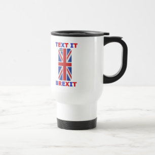 Taza De Viaje Gran Bretaña Mug Textos Brexit