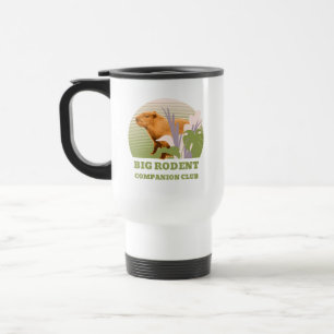 Taza De Viaje Gran Club de Compañeros de Roedores Capibara