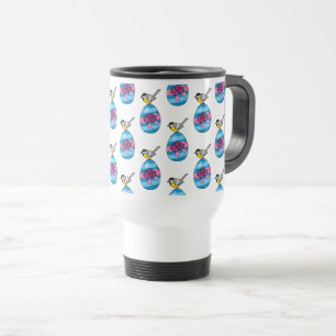 Taza De Viaje Gran teta personalizado con huevo de Pascua