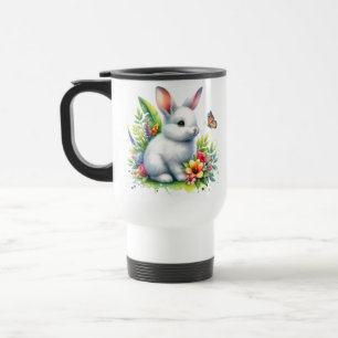 Taza De Viaje Granja de animales bebé conejo sublimación Clipart