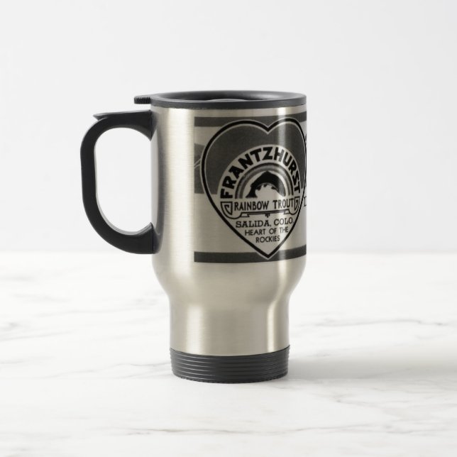 Taza De Viaje Granja de la trucha arco iris de Frantzhurst (Izquierda)