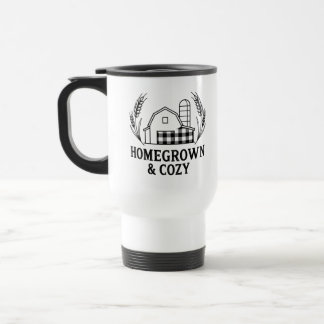 Taza De Viaje Granja rústica y acogedora