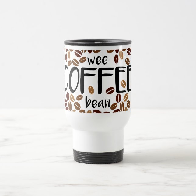 Taza De Viaje Grano de café pequenito - viaje/taza del viajero (Centro)
