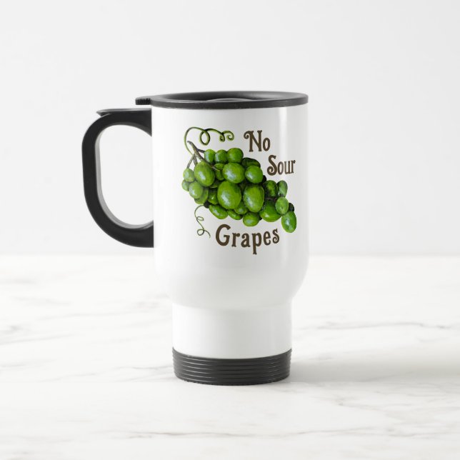 Taza De Viaje Grapes Travel Mug (Izquierda)