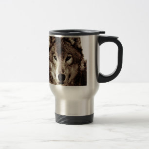Taza De Viaje Gray Wolf