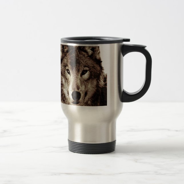 Taza De Viaje Gray Wolf (Derecha)