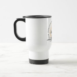 Taza De Viaje Greatest Adventure Begins Retro Mountain Wedding