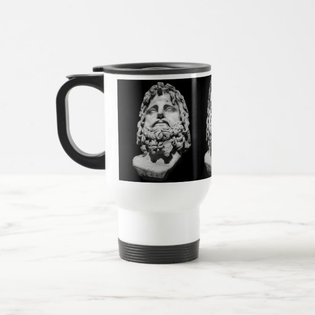 Taza De Viaje Greco Roman Bust (Izquierda)