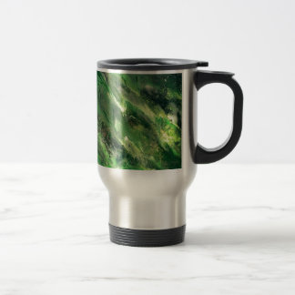 Taza De Viaje green camo viaje mug