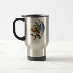 Taza De Viaje Griffin de mitología griega