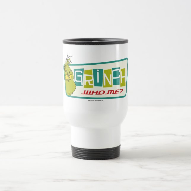 Taza De Viaje Grinch - ¿Yo? (Centro)