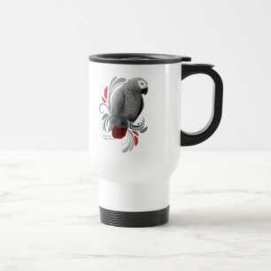 Taza De Viaje Gris africano