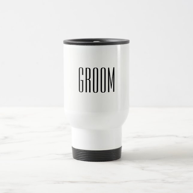 Taza De Viaje Groom Travel Mug (Centro)