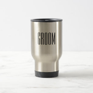 Taza De Viaje Groom Travel Mug