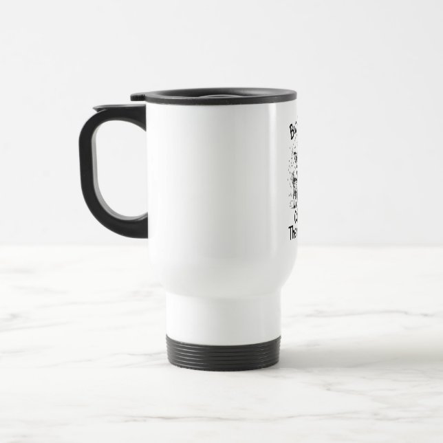 Taza de viaje Grumpy Fawn Amantes del café (Izquierda)