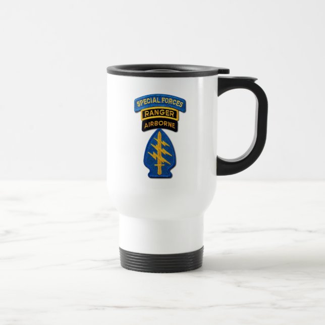 Taza De Viaje Grupo de Fuerzas Especiales Green Berets Veteranos (Derecha)