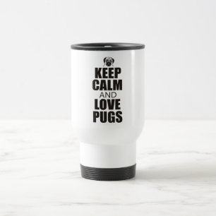 Taza De Viaje Guarde la calma y ame los barros amasados
