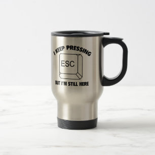 Taza De Viaje Guardo el presionar de salida pero todavía estoy