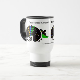 Taza De Viaje Guay ARMADILLO de tres bandas - Animales en peligr