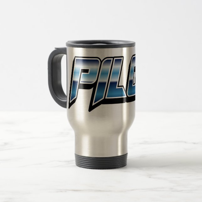 Taza De Viaje Guay Modern Pilot Travel Mug (Anverso izquierdo)