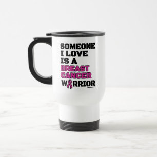 Taza De Viaje Guerrero/Bloque/Alguien A Quien Amo... Cáncer De M