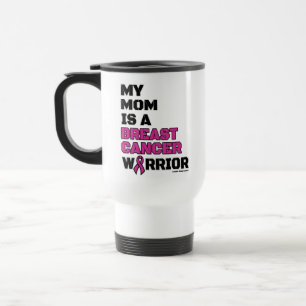 Taza De Viaje Guerrero/Bloque/Mamá... Cáncer de Mama