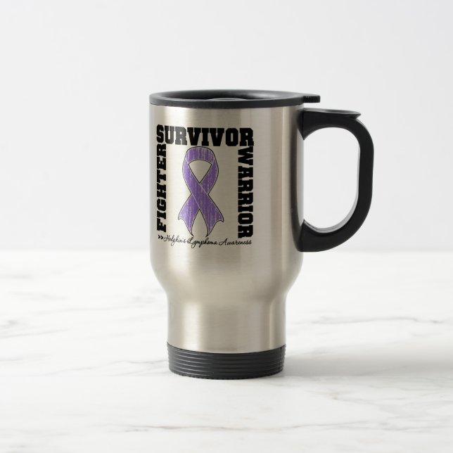 Taza De Viaje Guerrero del combatiente del superviviente del (Derecha)