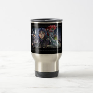 Taza De Viaje Guerreros de Manga