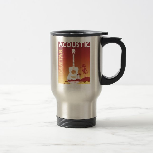 Taza De Viaje Guitar Enthusiast (Derecha)