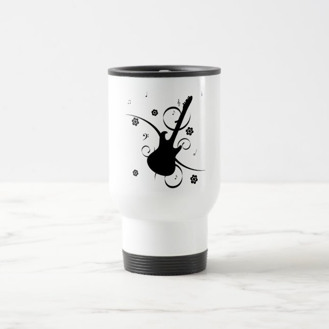 Taza De Viaje Guitar Travel Mug (Centro)