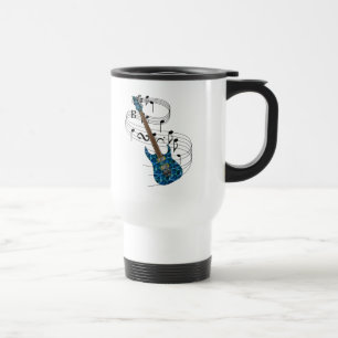 Taza De Viaje Guitarra eléctrica