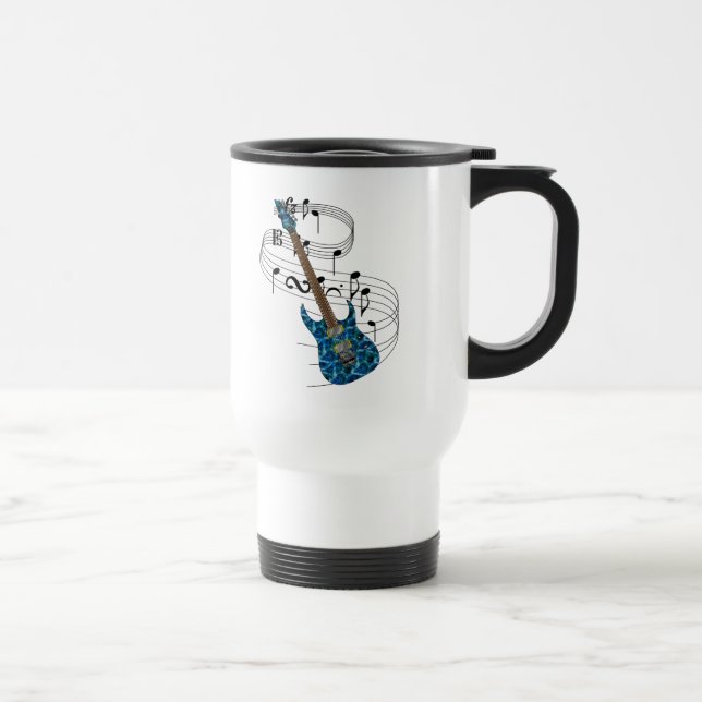 Taza De Viaje Guitarra eléctrica (Derecha)